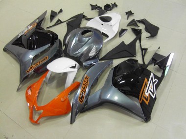 Laranja Cinzento Preto Carenagem Honda CBR 600RR 09-12