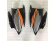 Laranja Preto Abs Plásticos Yamaha R6 06-07 Laranja Preto Abs Plásticos Yamaha R6 06-07