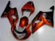 Laranja Preto Carenagem Suzuki GSXR 1000 K1 00-02