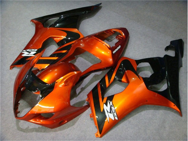 Laranja Preto Carenagem Suzuki GSXR 1000 K3 03-04