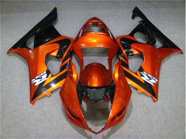 Laranja Preto Carenagem Suzuki GSXR 1000 K3 03-04