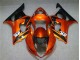 Laranja Preto Carenagem Suzuki GSXR 1000 K3 03-04