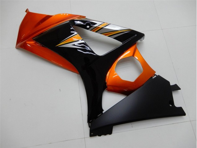 Laranja Preto Carenagem Suzuki GSXR 1000 K7 07-08 Laranja Preto Carenagem Suzuki GSXR 1000 K7 07-08