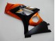 Laranja Preto Carenagem Suzuki GSXR 1000 K7 07-08 Laranja Preto Carenagem Suzuki GSXR 1000 K7 07-08