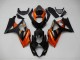 Laranja Preto Carenagem Suzuki GSXR 1000 K7 07-08 Laranja Preto Carenagem Suzuki GSXR 1000 K7 07-08