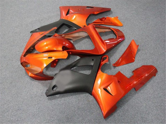 Laranja Preto Carenagem Yamaha R1 02-03