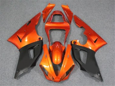 Laranja Preto Carenagem Yamaha R1 02-03