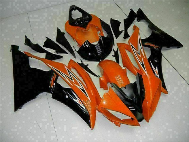 Laranja Preto Carenagem Yamaha R6 08-16