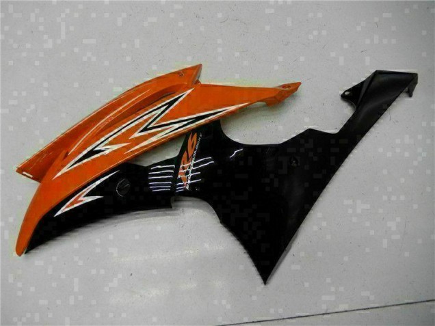 Laranja Preto Carenagem Yamaha R6 08-16