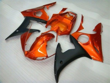 Laranja Preto Kits Carenagem Yamaha R6 03-05