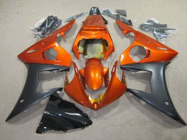 Laranja Preto Plásticos Yamaha R6 03-05