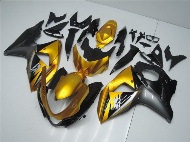Ouroen Preto Carenagem Suzuki GSXR 1000 K9 09-16