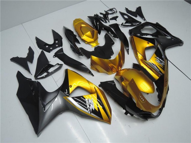 Ouroen Preto Carenagem Suzuki GSXR 1000 K9 09-16