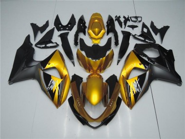 Ouroen Preto Carenagem Suzuki GSXR 1000 K9 09-16