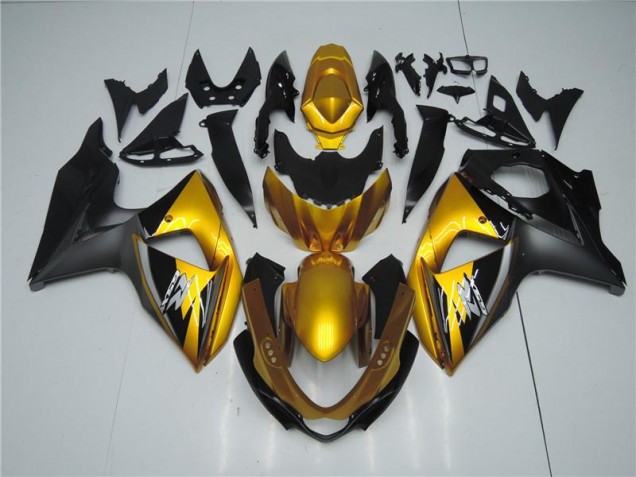 Ouroen Preto Carenagem Suzuki GSXR 1000 K9 09-16