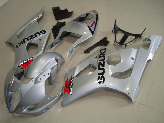 Prata Abs Plástico Suzuki GSXR 1000 K3 03-04 Prata Abs Plástico Suzuki GSXR 1000 K3 03-04