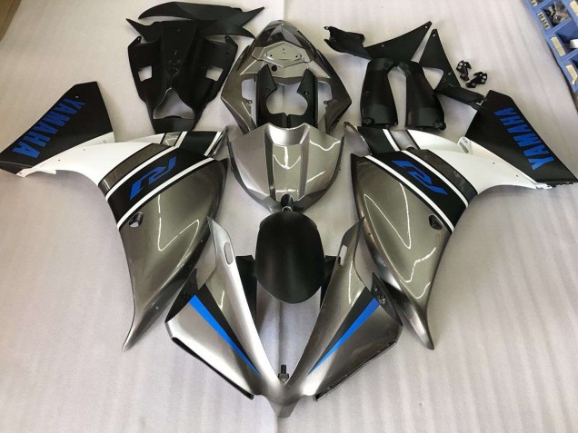 Prata Azul Carenagem Yamaha R1 12-14