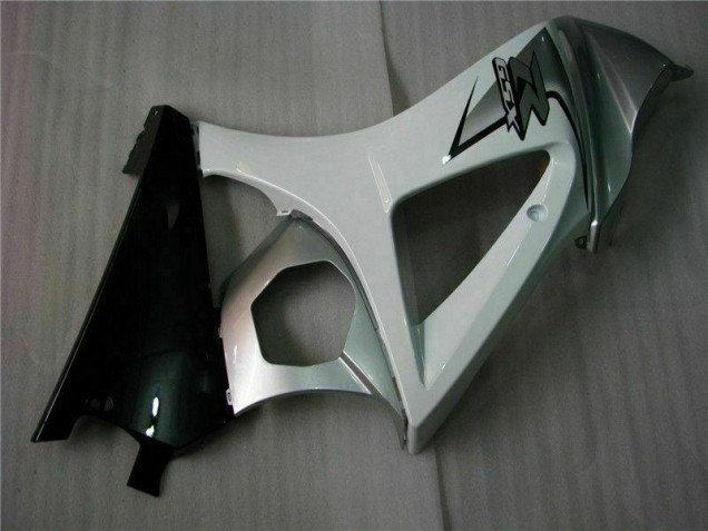 Prata Branco Carenagem Suzuki GSXR 1000 K7 07-08