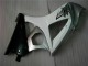 Prata Branco Carenagem Suzuki GSXR 1000 K7 07-08