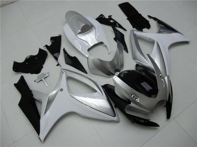 Prata Carenagem & Plástico Suzuki GSXR 600 / 750 K6 06-07 Prata Carenagem & Plástico Suzuki GSXR 600 / 750 K6 06-07