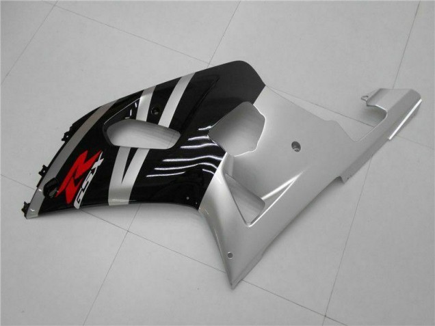 Prata Carenagem Suzuki GSXR 600 / 750 K1 K2 K3 01-03 Prata Carenagem Suzuki GSXR 600 / 750 K1 K2 K3 01-03