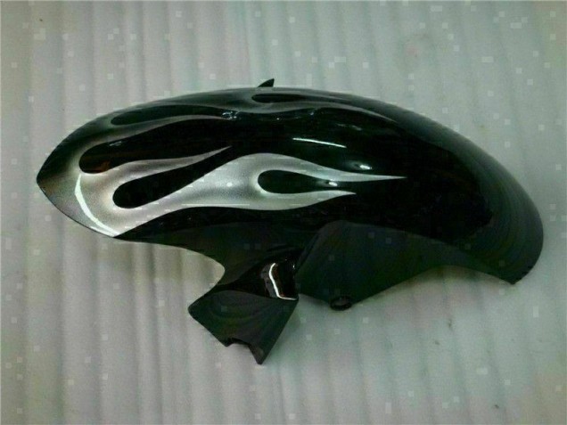 Prata Chama Preto Carenagem Yamaha R6 06-07 Prata Chama Preto Carenagem Yamaha R6 06-07