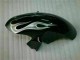 Prata Chama Preto Carenagem Yamaha R6 06-07 Prata Chama Preto Carenagem Yamaha R6 06-07
