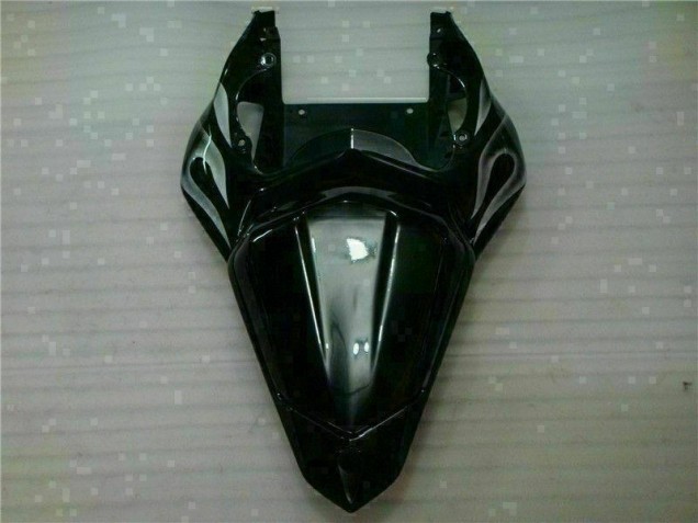 Prata Chama Preto Carenagem Yamaha R6 06-07 Prata Chama Preto Carenagem Yamaha R6 06-07