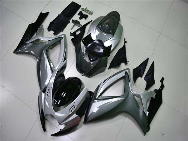 Prata Cinzento Carroçaria Suzuki GSXR 600 / 750 K6 06-07
