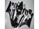 Prata Preto Carenagem Yamaha R6 08-16