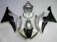 Prata Preto Carenagem Yamaha R6 08-16 Prata Preto Carenagem Yamaha R6 08-16
