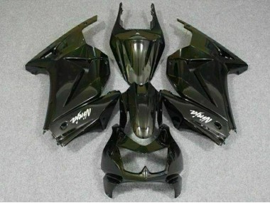 Preto Abs Kit Completos Carenagem Kawasaki EX250 08-12