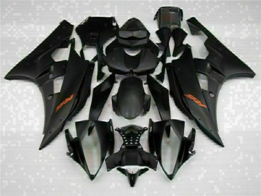 Preto Abs Kits Carenagem Yamaha R6 06-07