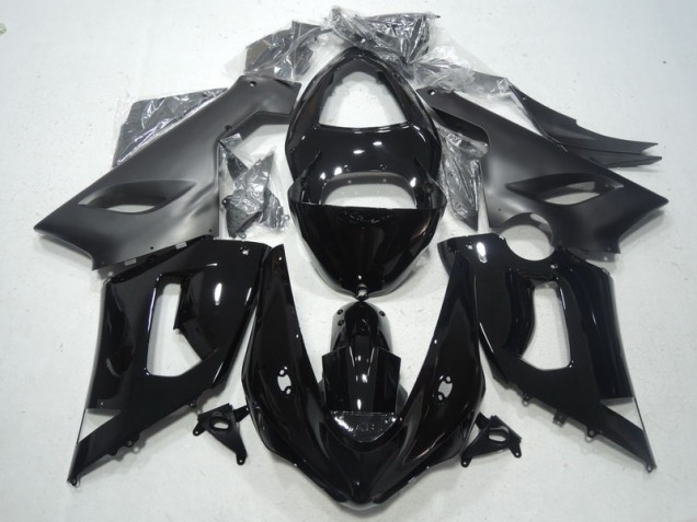 Preto Abs Plásticos Kawasaki ZX6R 05-06 Preto Abs Plásticos Kawasaki ZX6R 05-06