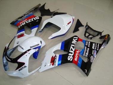 Preto Branco Azul Carenagem Suzuki GSXR 1000 K1 00-02