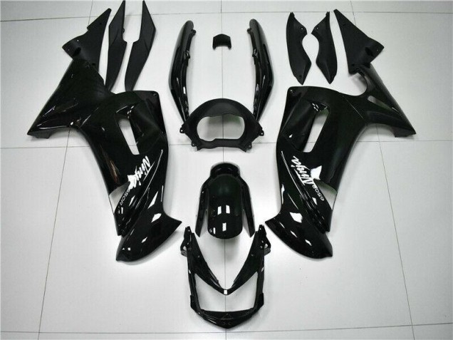Preto Brilhante Carenagem Kawasaki EX650 06-08