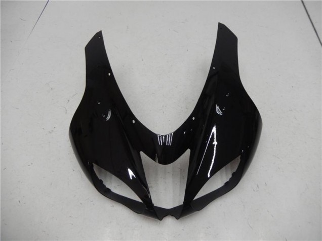 Preto Brilhante Kits Carenagem Kawasaki ZX6R 07-08 Preto Brilhante Kits Carenagem Kawasaki ZX6R 07-08