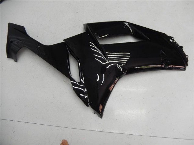 Preto Brilhante Kits Carenagem Kawasaki ZX6R 07-08 Preto Brilhante Kits Carenagem Kawasaki ZX6R 07-08