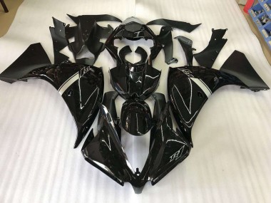Preto Brilhante Kits Carenagem Yamaha R1 12-14
