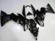 Preto Carenagem Kawasaki EX650 09-11 Preto Carenagem Kawasaki EX650 09-11