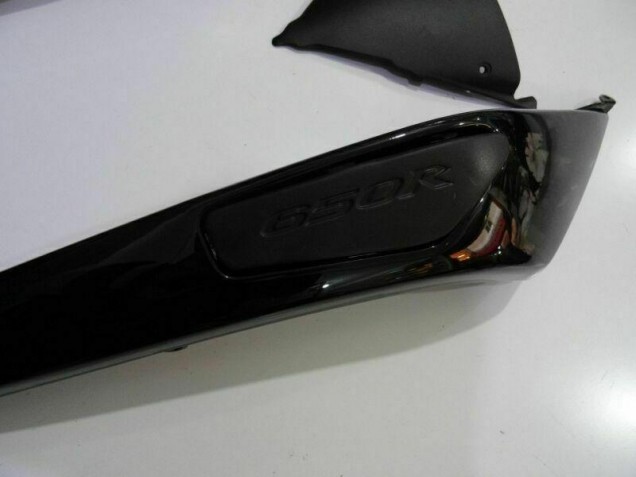 Preto Carenagem Kawasaki EX650 09-11 Preto Carenagem Kawasaki EX650 09-11