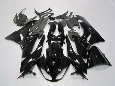 Preto Carenagem Kawasaki ZX6R 09-12