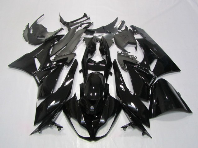 Preto Carenagem Kawasaki ZX6R 09-12 Preto Carenagem Kawasaki ZX6R 09-12