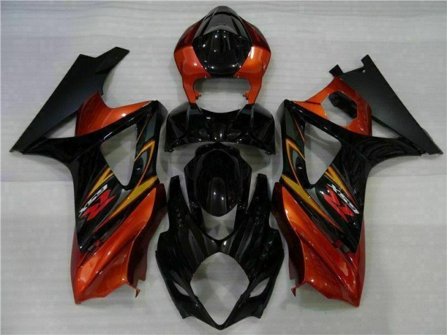 Preto Carenagem & Plástico Suzuki GSXR 1000 K7 07-08 Preto Carenagem & Plástico Suzuki GSXR 1000 K7 07-08