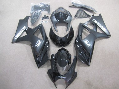 Preto Carenagem & Plástico Suzuki GSXR 1000 K7 07-08