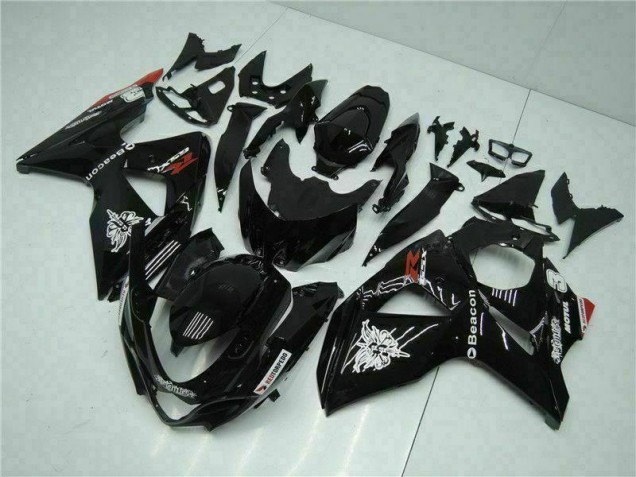 Preto Carenagem & Plástico Suzuki GSXR 1000 K9 09-16
