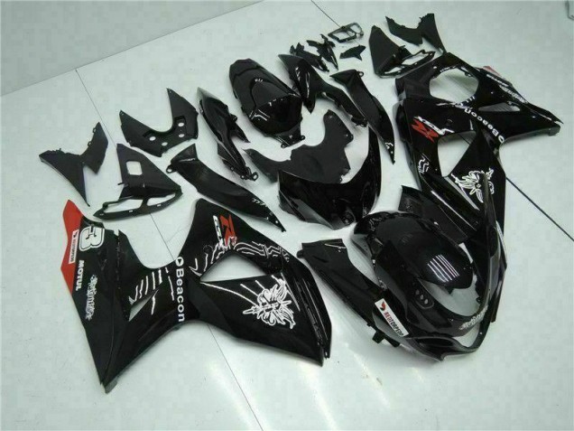 Preto Carenagem & Plástico Suzuki GSXR 1000 K9 09-16