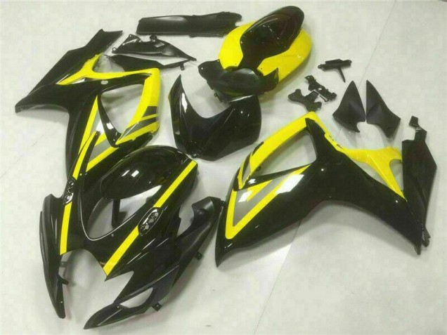 Preto Carenagem & Plástico Suzuki GSXR 600 / 750 K6 06-07