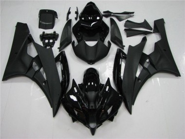Preto Carenagem & Plástico Yamaha R6 06-07