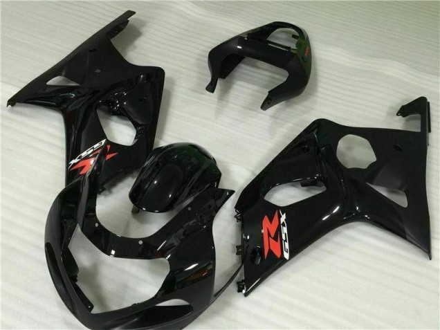 Preto Carenagem Suzuki GSXR 1000 K1 00-02 Preto Carenagem Suzuki GSXR 1000 K1 00-02